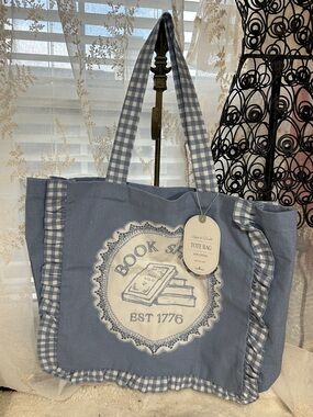 Book shop 100% cotton tote bag